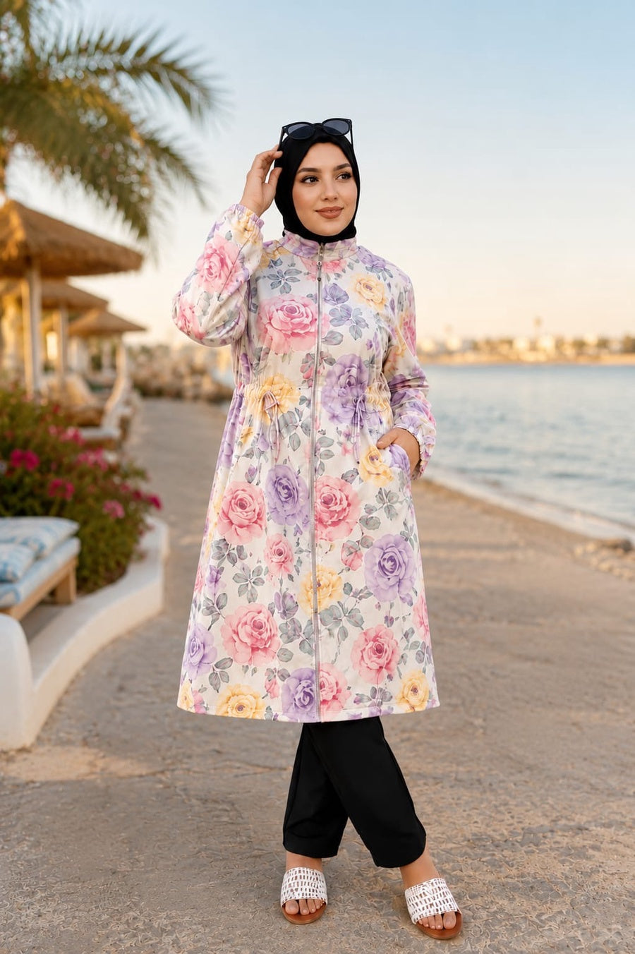 اسلامي ابيض ورد